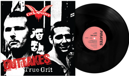 Cock Sparrer - True Grit Outtakes Casewrapped Black Vinyl LP - 12" Vinyl