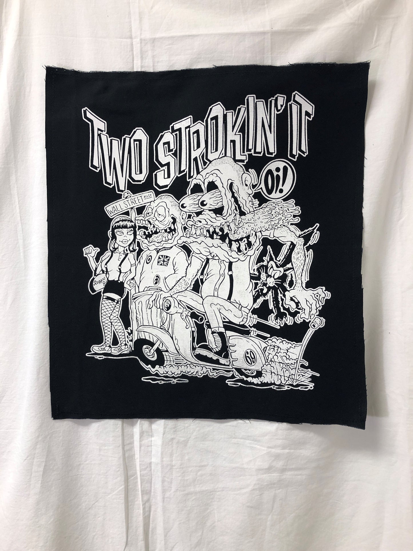 Two Strokin' It - Original Back Patch