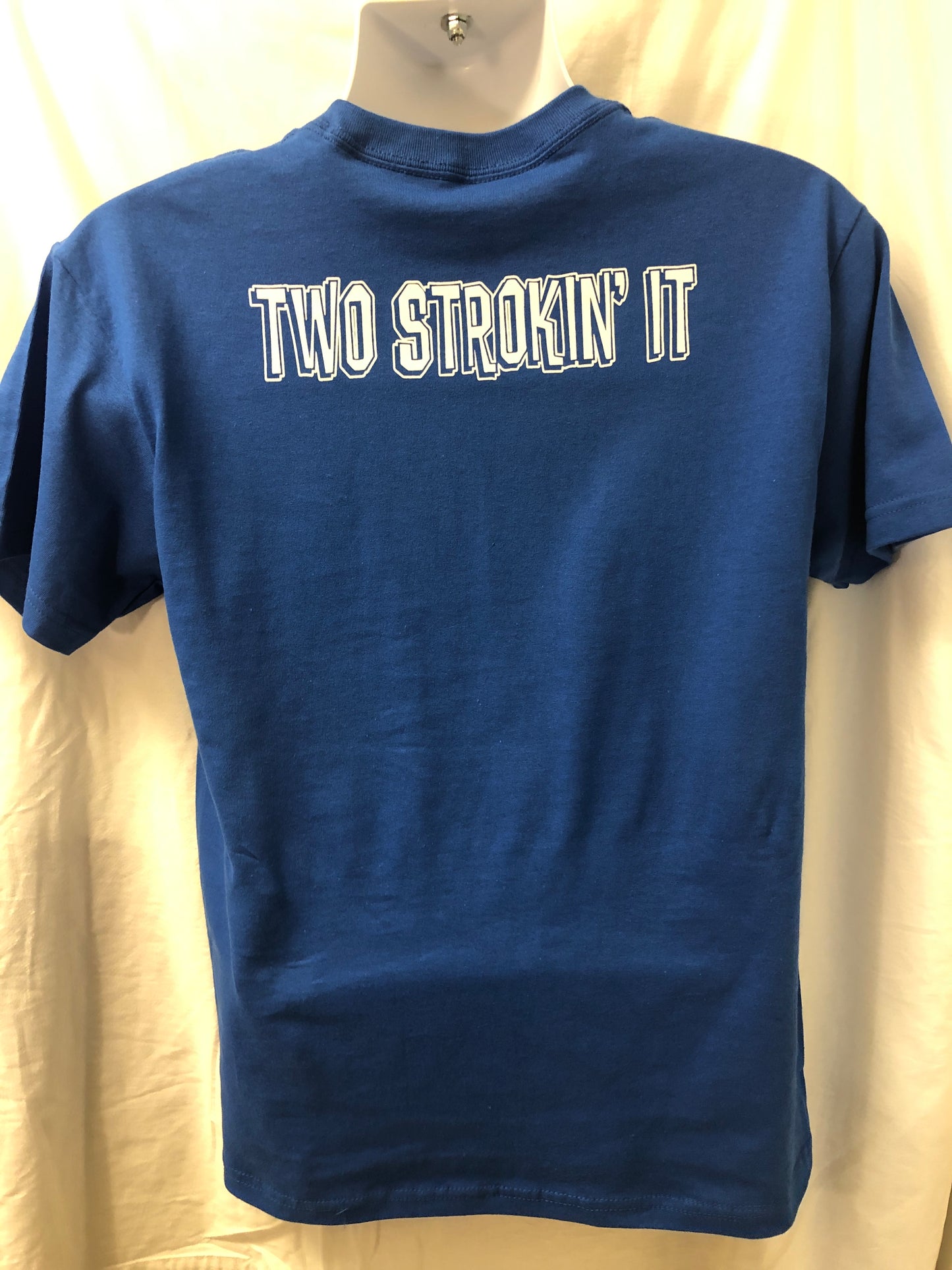 Two Strokin' It - Byrd and Logo Short Sleeve T-shirt