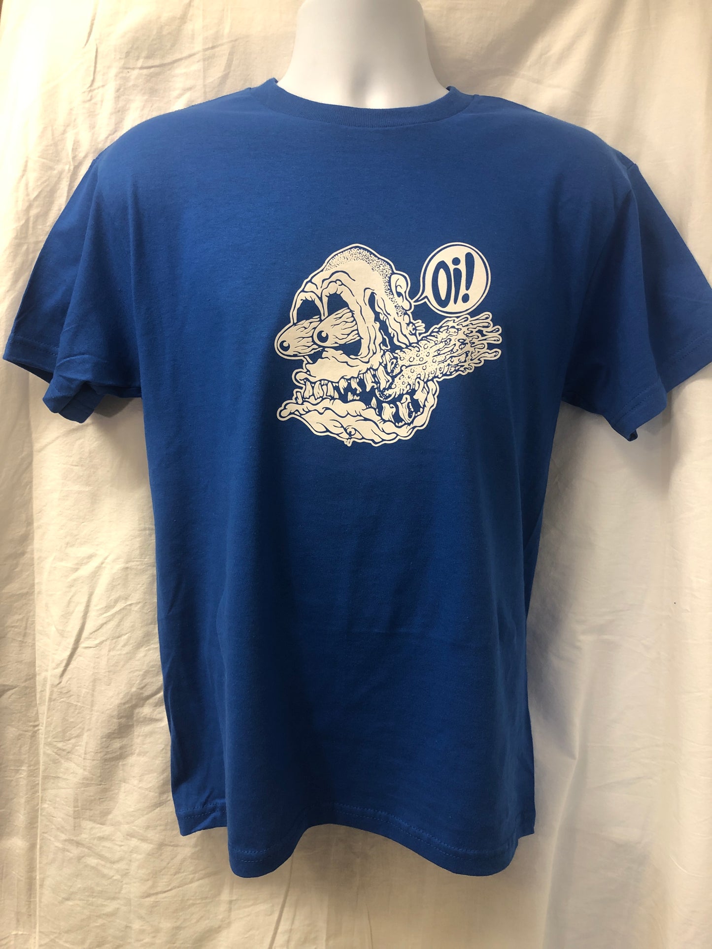 Two Strokin' It - Oi! and Logo Short Sleeve T-shirt