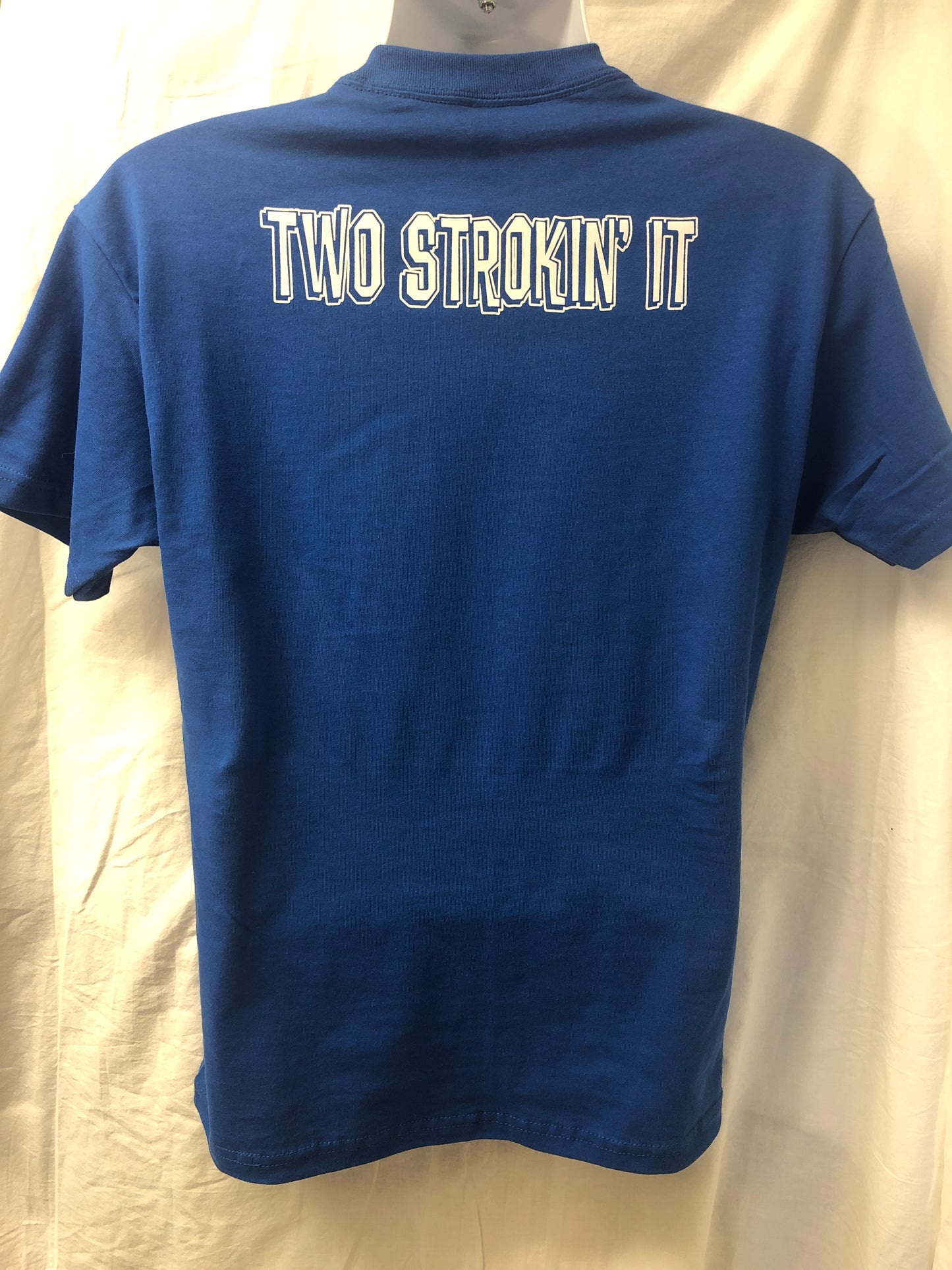 Two Strokin' It - Oi! and Logo Short Sleeve T-shirt