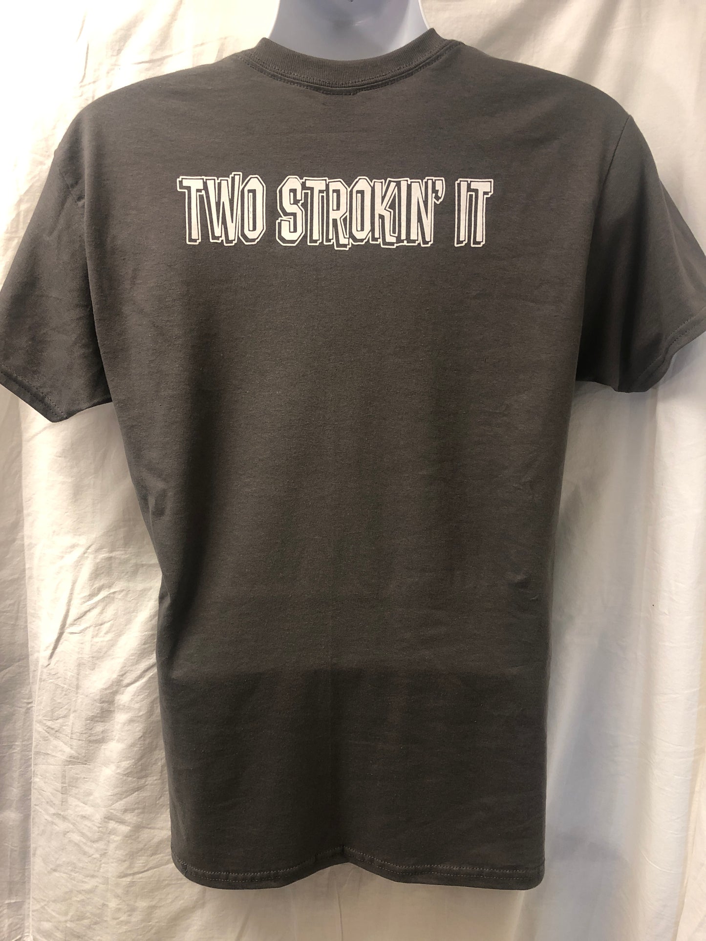Two Strokin' It - Oi! and Logo Short Sleeve T-shirt