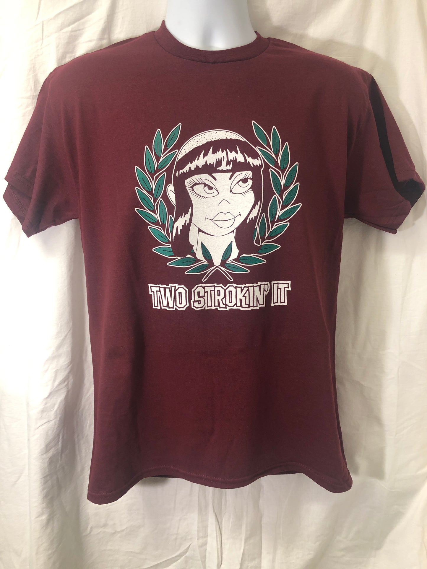Two Strokin' It - Laurel Byrd Short Sleeve T-shirt