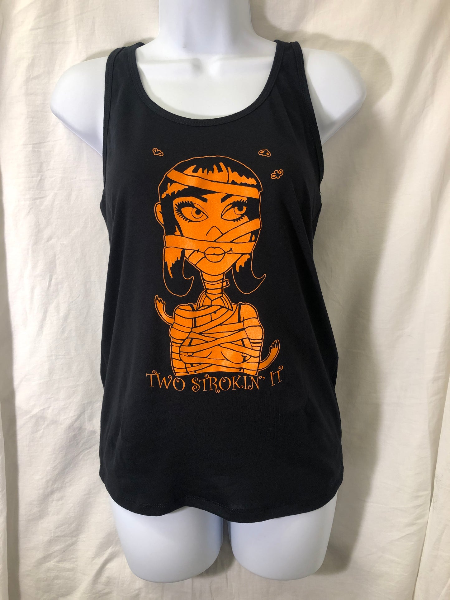 Women's Two Strokin’ It Mummy Byrd Tank Top