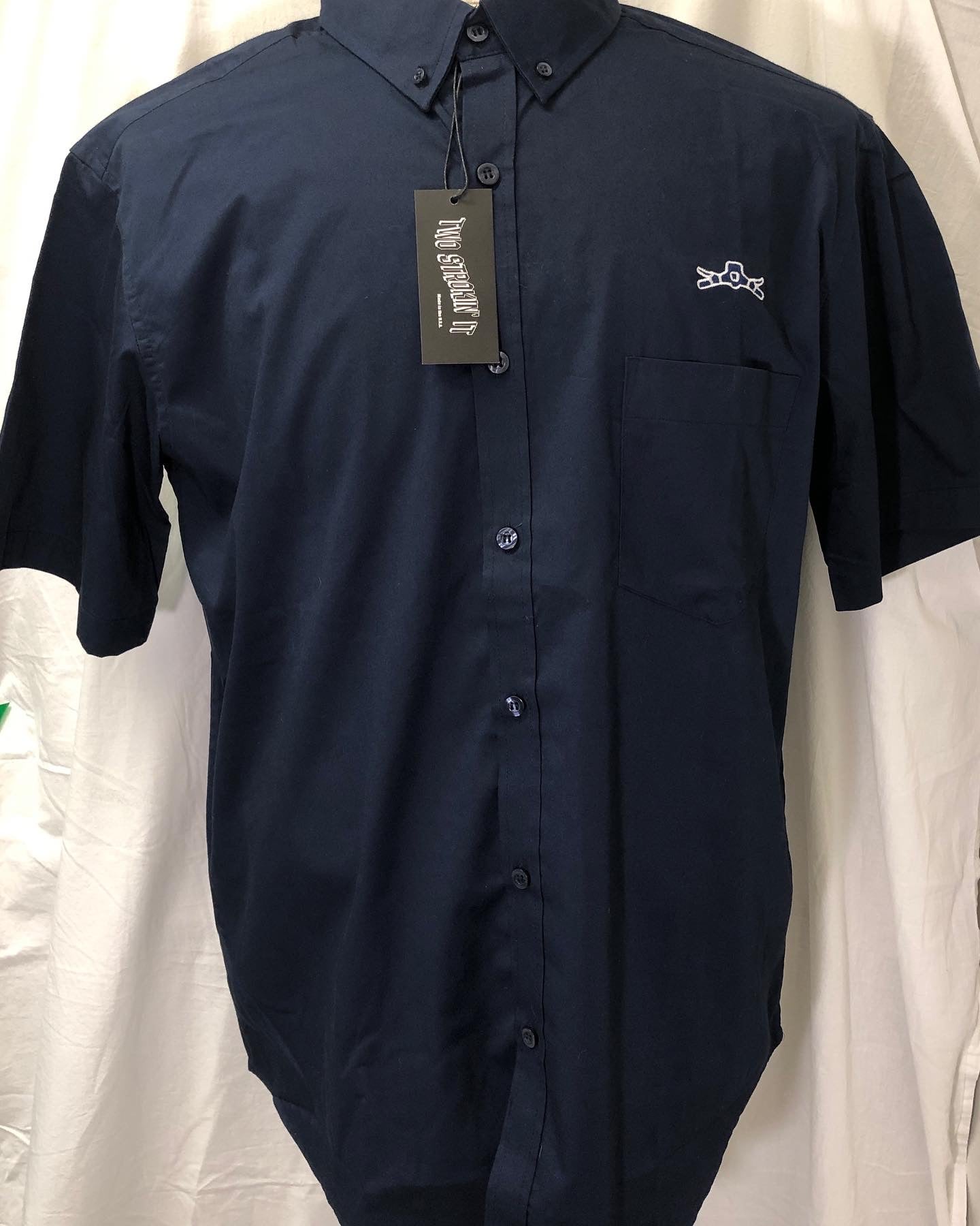 Two Strokin' It - Oxford Short Sleeve Shirt