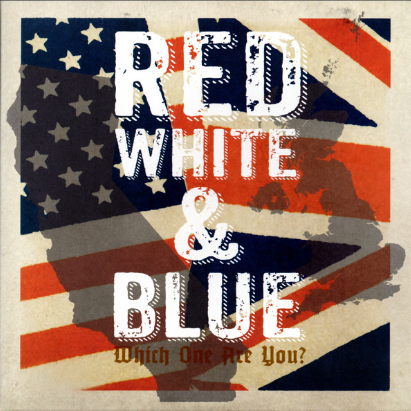 Red White & Blue - Which One Are You 7" (First Pressing Black Vinyl)