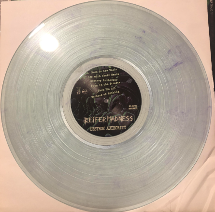 Reifer Madness - Destroy Authority Limited 12" Vinyl - Clear