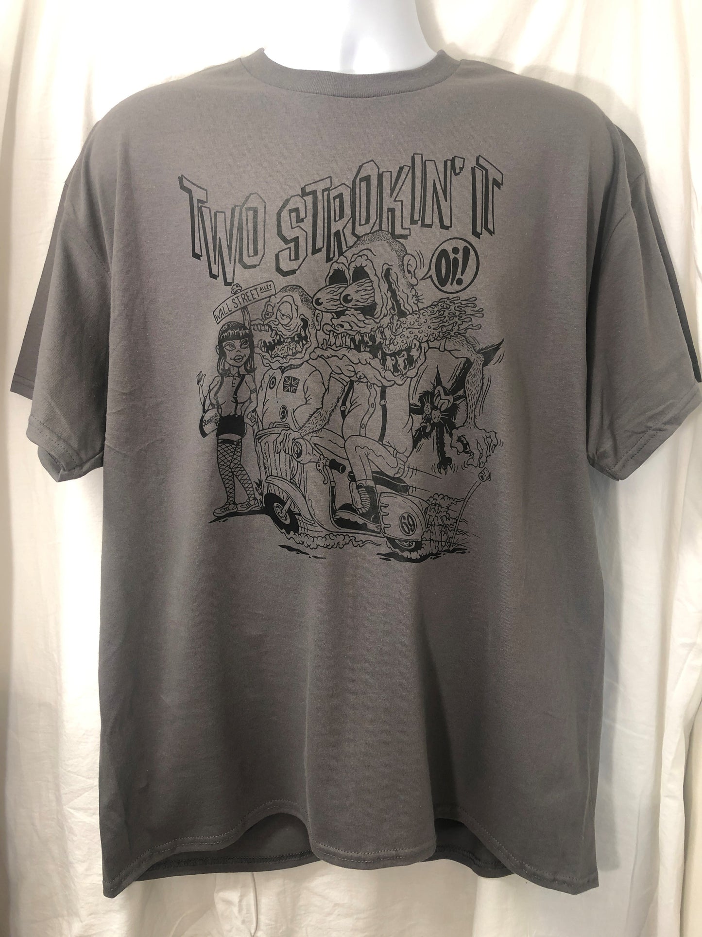 Skinhead Girl Scooter Oi Way of Life T-shirt