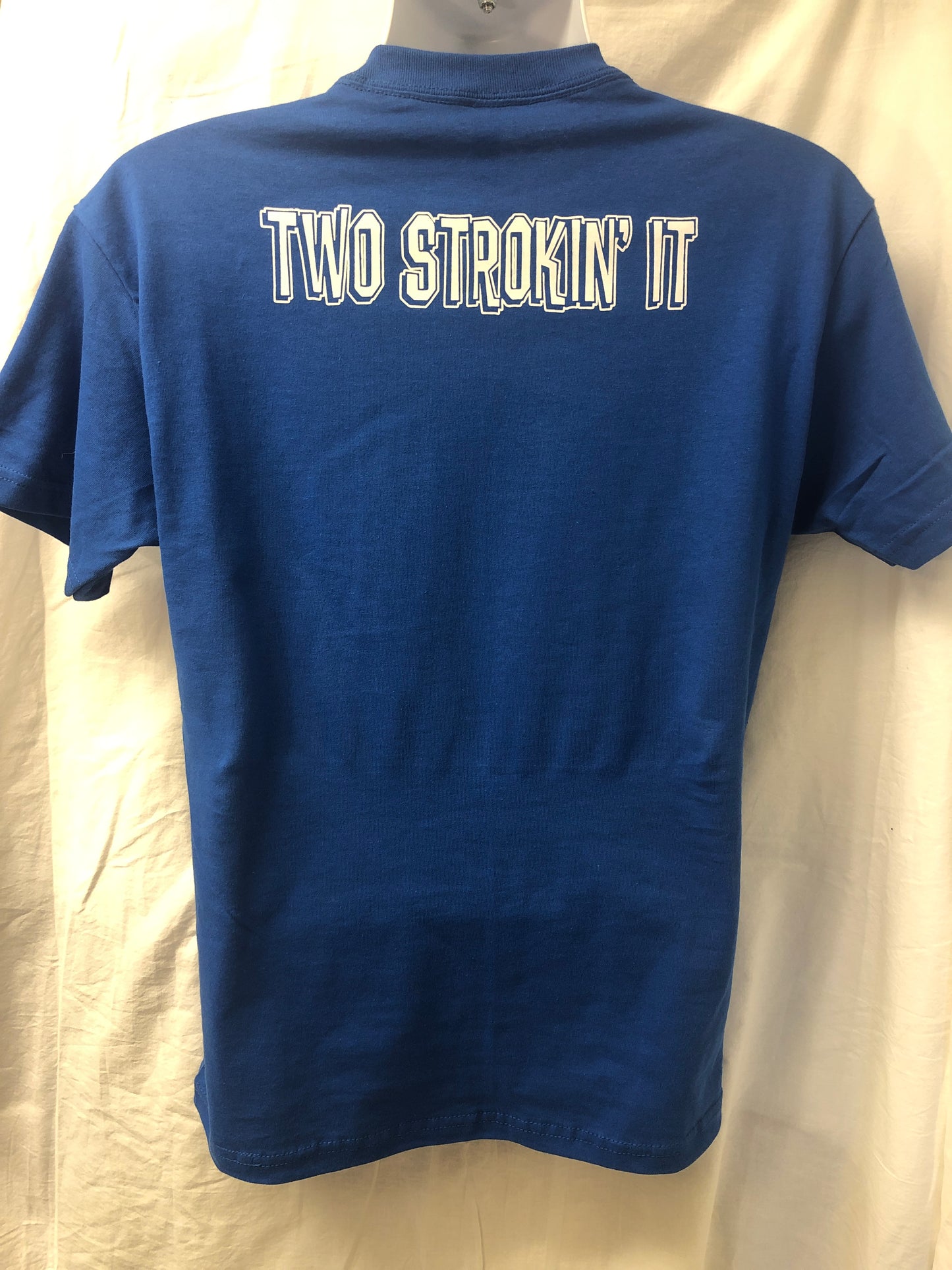 Two Strokin' It - Oi! and Logo Short Sleeve T-shirt