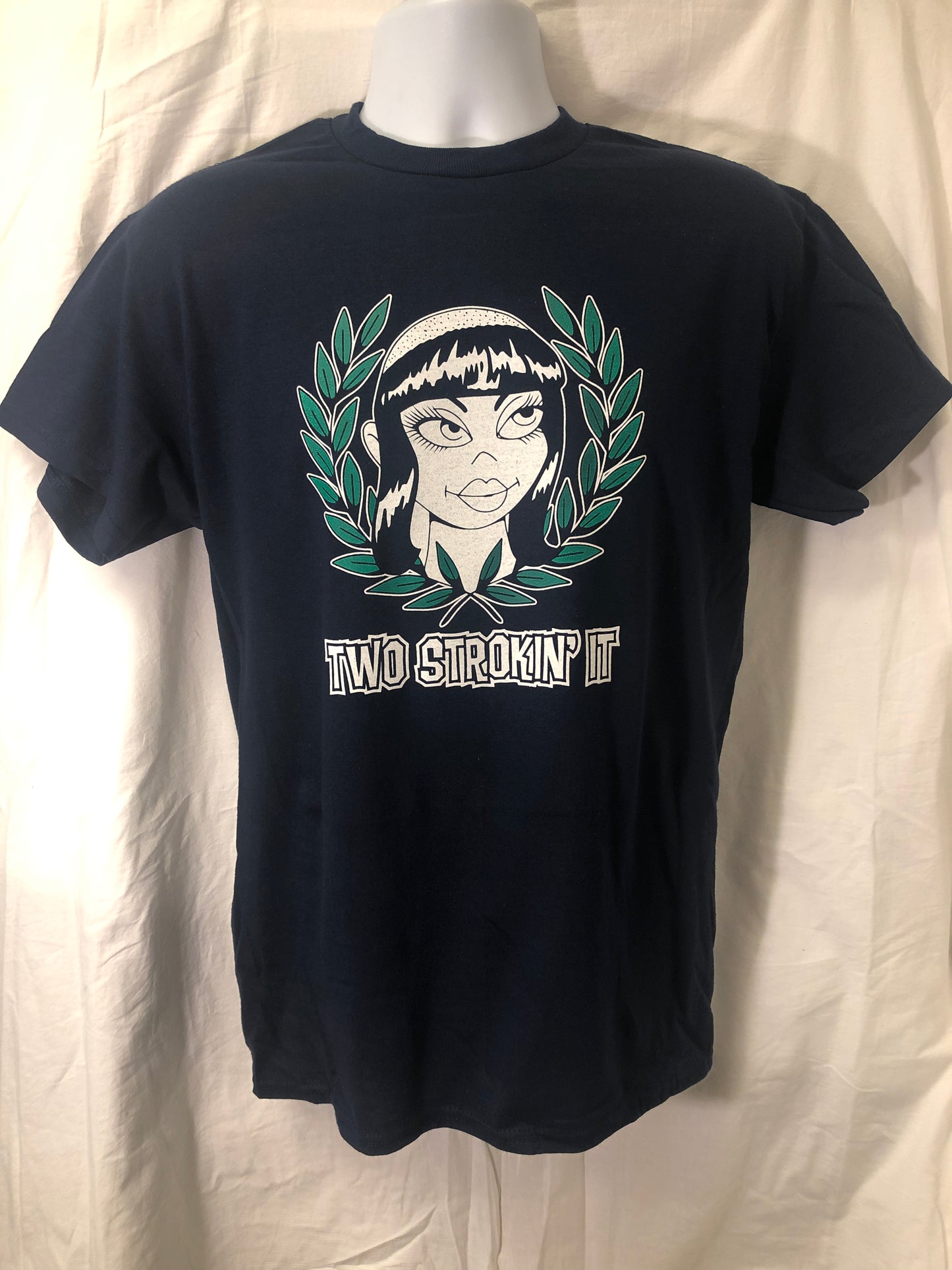 Two Strokin' It - Laurel Byrd Short Sleeve T-shirt